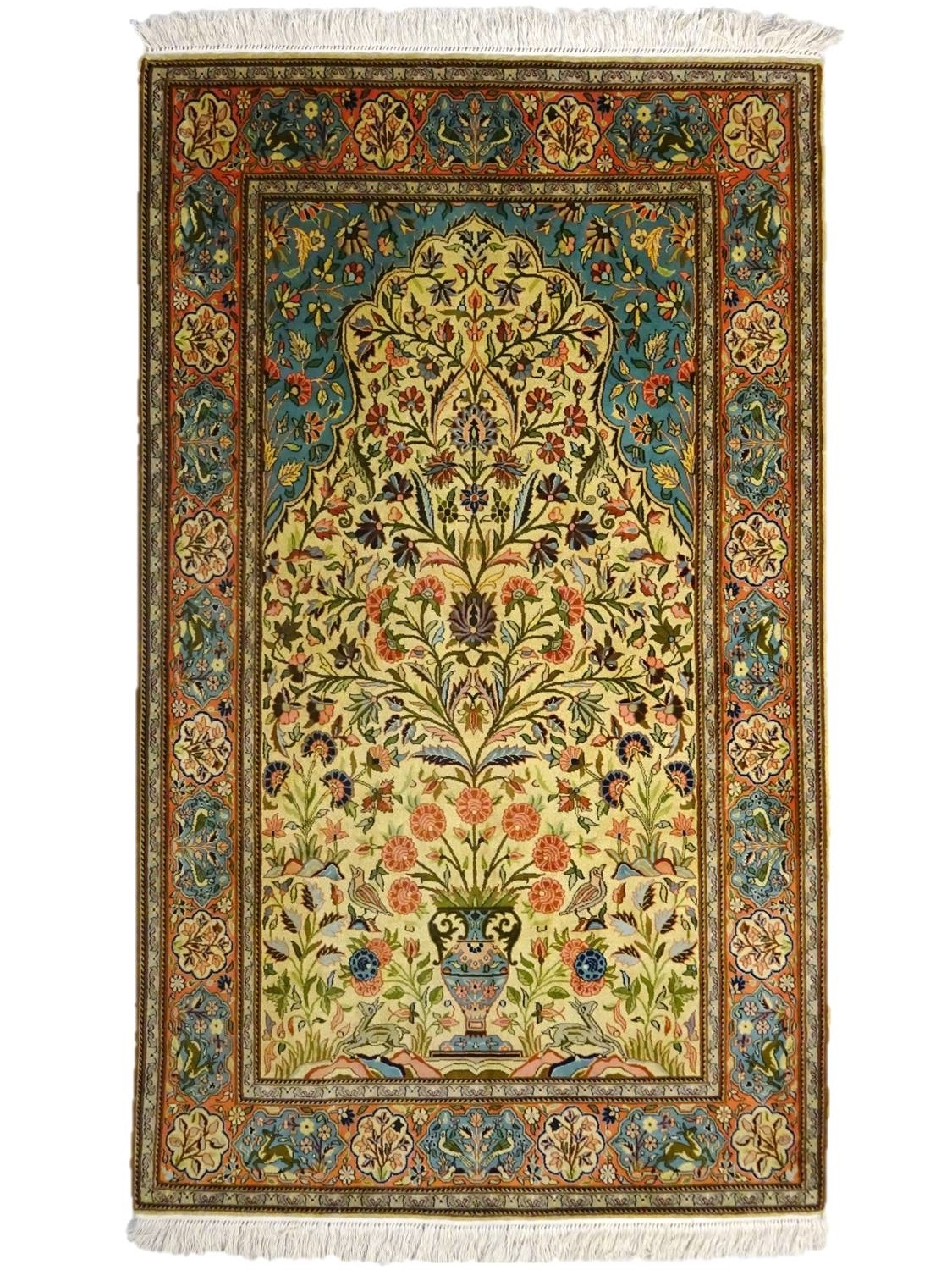 INDIA SIIDIVAIP 93*155 KASHMIR TREE OF LIFE